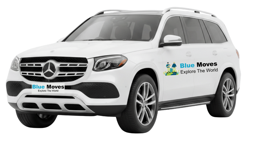 Mercedes GLS Blue Moves